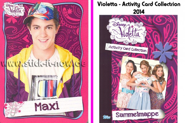 Disney Violetta - Activity Cards (2014) - Nr. 9