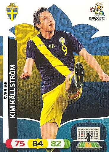 Panini EM 2012 - Adrenalyn XL - Kim Källström - Schweden