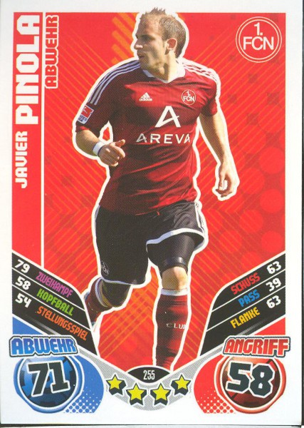 Javier Pinola - Match Attax 11/12