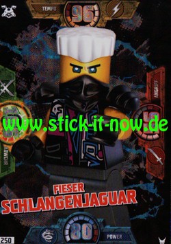 Lego Ninjago Trading Cards - SERIE 3 (2018) - Nr. 250 (BLACK CARD)