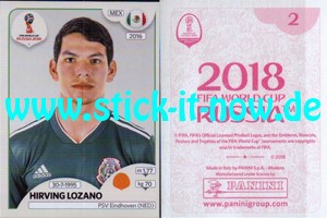 Panini WM 2018 Russland "Sticker" INT/Edition - Nr. 455