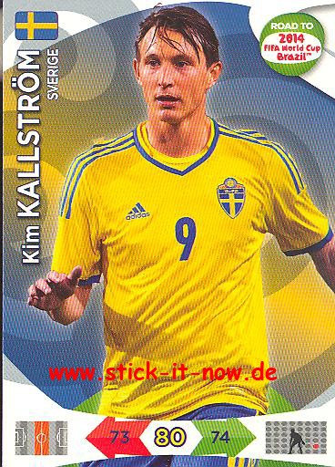 Panini Adrenalyn XL Road to WM 2014 - Kim KÄLLSTRÖM