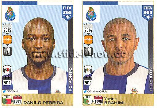 Panini FIFA 365 Sticker - Nr. 712 - 716