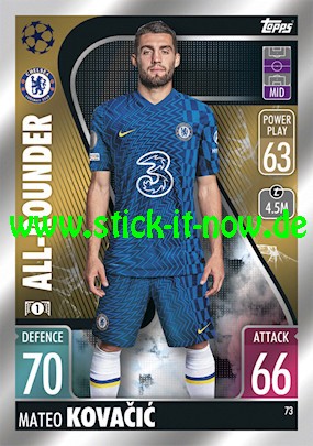 Match Attax Champions League 2021/22 - Nr. 73 (All-Rounder)