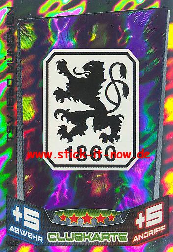 Match Attax 13/14 - 1860 München - Clubkarte - Nr. 426