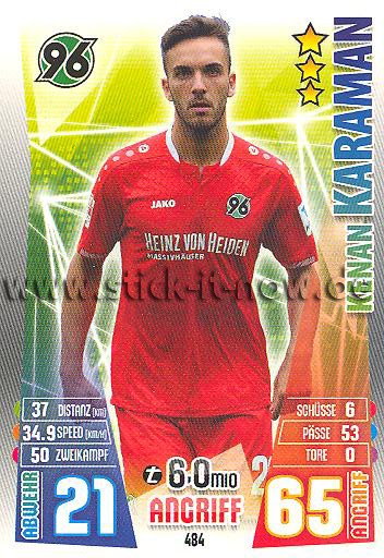 Match Attax 15/16 Extra - Nr. 484