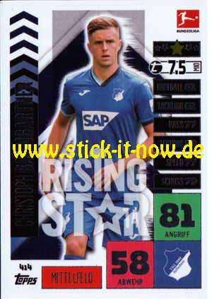 Topps Match Attax Bundesliga 2020/21 - Nr. 414 (Rising Star)