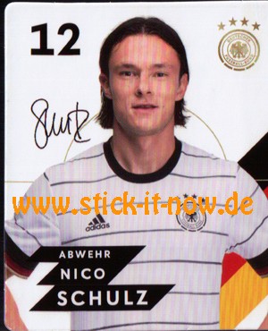Rewe DFB Sammelkarten EM 2020 - Nico Schulz - Nr. 12