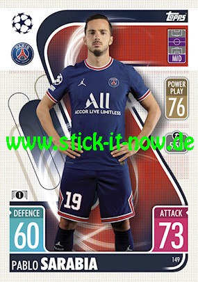 Match Attax Champions League 2021/22 - Nr. 149