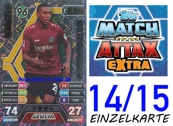 Match Attax 14/15 EXTRA - MARCELO - Hannover 96 - Nr. 590 (MATCHWINNER)