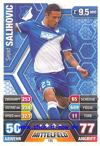 Match Attax 14/15 - Sejad SALIHOVIC - TSG Hoffenheim - Nr. 155