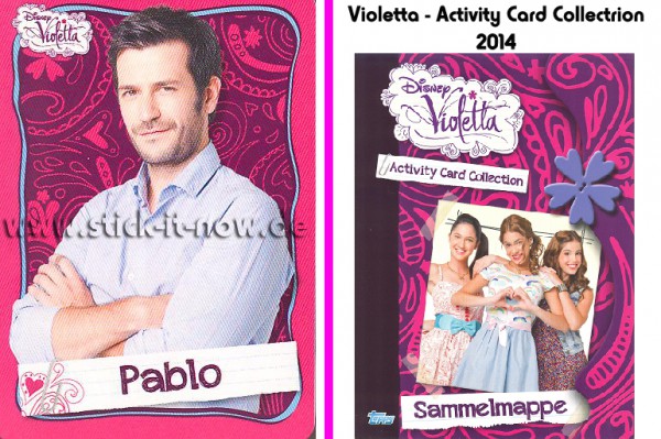 Disney Violetta - Activity Cards (2014) - Nr. 19