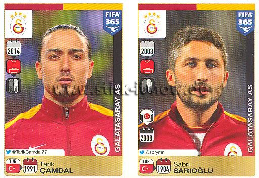 Panini FIFA 365 Sticker - Nr. 766 - 767