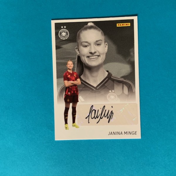 DFB Frauen Team-Set 2025 - Nr. AU-19 ( Janina Minge )