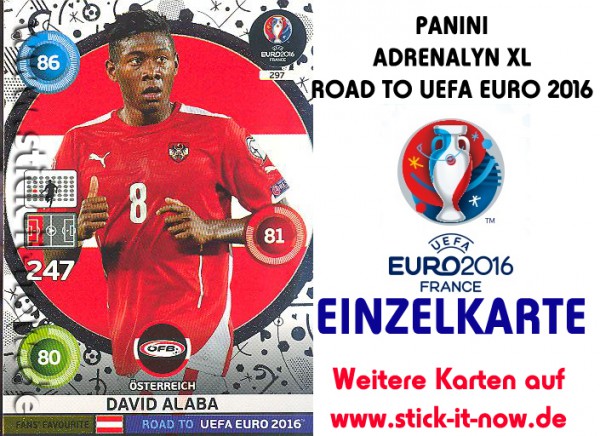 Adrenalyn XL - Road to UEFA Euro 2016 France - Nr. 297