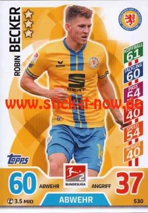 Topps Match Attax Bundesliga 17/18 EXTRA - Nr. 530