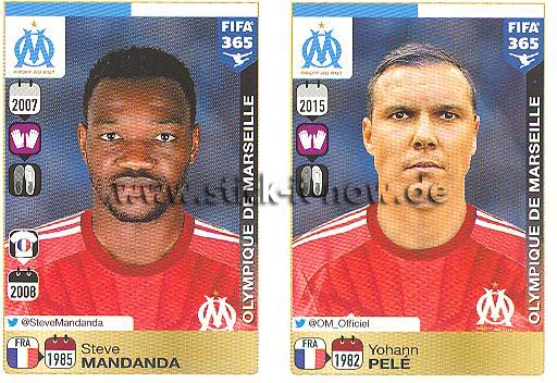 Panini FIFA 365 Sticker - Nr. 402 - 403