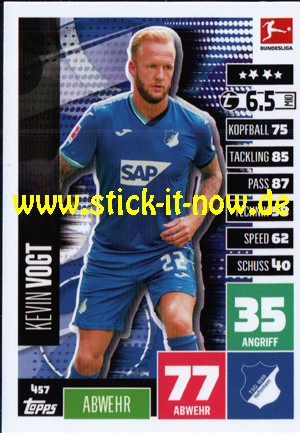 Topps Match Attax Bundesliga 2020/21 "Extra" - Nr. 457