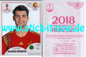 Panini WM 2018 Russland "Sticker" INT/Edition - Nr. 137