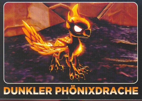 Skylanders Giants - Feinde - DUNKLER PHÖNIXDRACHE - Nr. 89