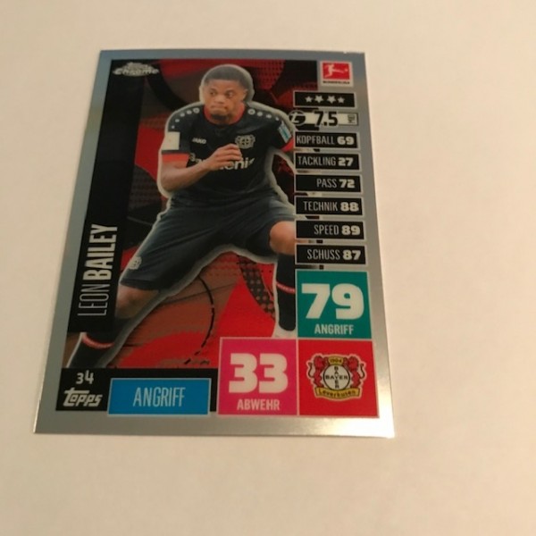 Match Attax BL Chrome 20/21 - Nr. 34 - BAILEY