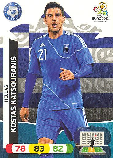 Panini EM 2012 - Adrenalyn XL - Kostas Katsouranis - Griechenland