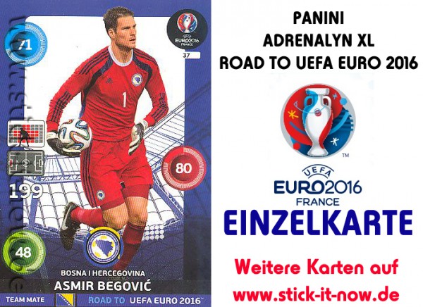 Adrenalyn XL - Road to UEFA Euro 2016 France - Nr. 37