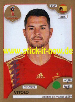 Panini WM 2018 Russland "Gold Edition" - Nr. 150