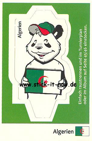 Edeka & WWF - Entdecke Brasilien - Paddy-Steckfigur - Algerien