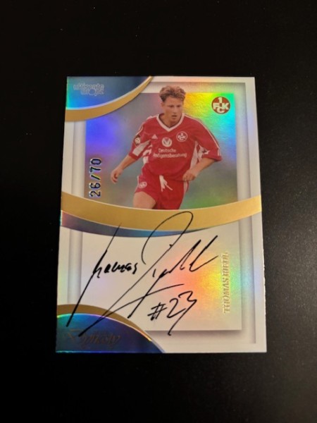 125 Jahre 1. FC Kaiserslautern (2025) - On-Card Signature - Thomas Riedl 26/70 (DEFEKT)