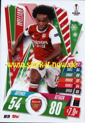 Match Attax Champions League 2020/21 "Festive" - Nr. HU 20