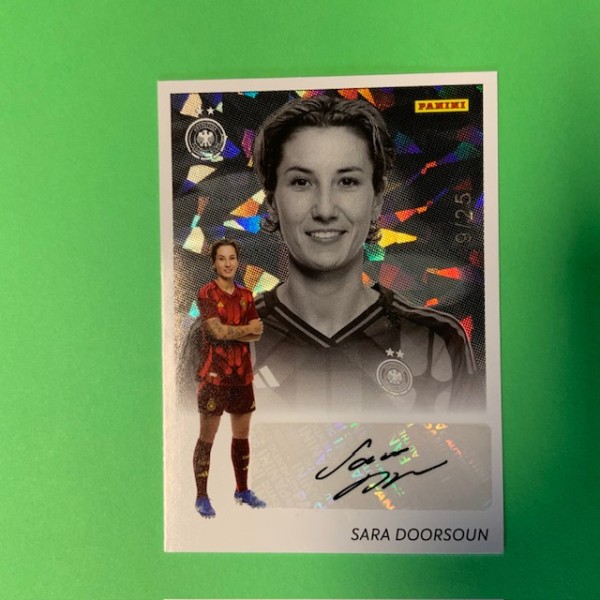 DFB Frauen Team-Set 2025 - Nr. AU-07 ( Sara Doorsoun ) - Cracked Ice 9/25