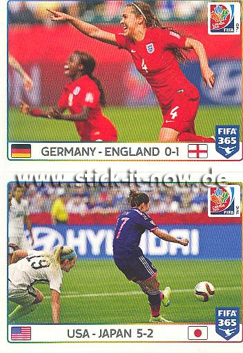 Panini FIFA 365 Sticker - Nr. 56 - 57