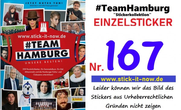 #TeamHamburg "Sticker" (2021) - Nr. 167
