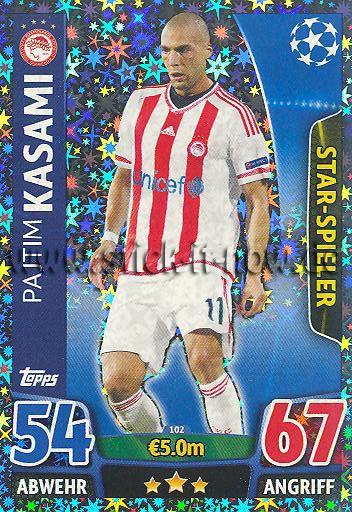 Champions League - Match Attax 15/16 - Nr. 102