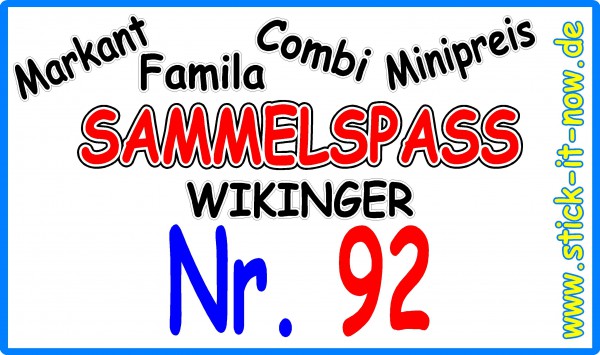 Sammelspass - Küstengold - Wikinger (2014) - Nr. 92
