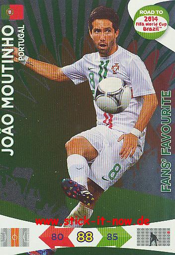 Panini Adrenalyn XL Road to WM 2014 - MOUTINHO - Fans Favourite