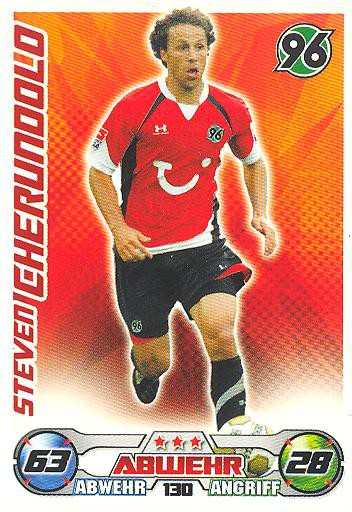Match Attax 09/10 - STEVEN CHERUNDOLO - Hannover 96 - Nr. 130