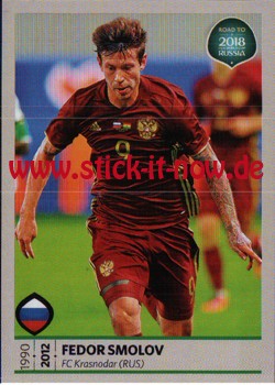 Road to FIFA World Cup 2018 Russia "Sticker" - Nr. 191