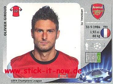 Panini Champions League 12/13 Sticker - Nr. 100