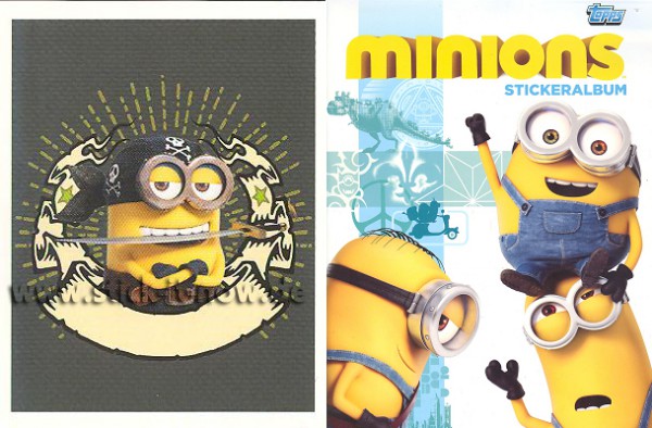 Minions Sticker (2015) - Nr. 58