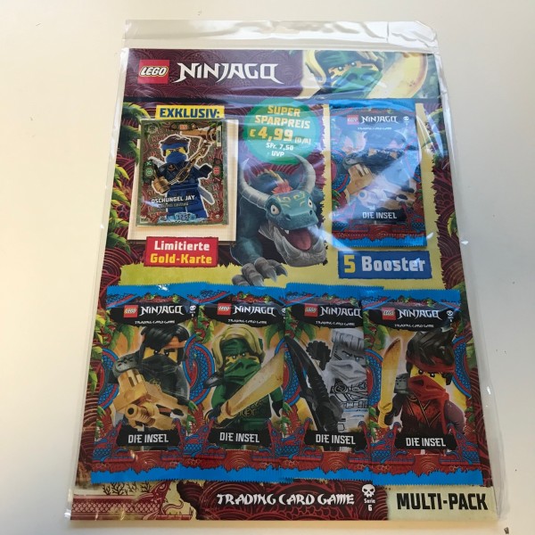 Lego Ninjago Trading Cards - SERIE 6 (2021) - Multipack 1b ( LE 15 )