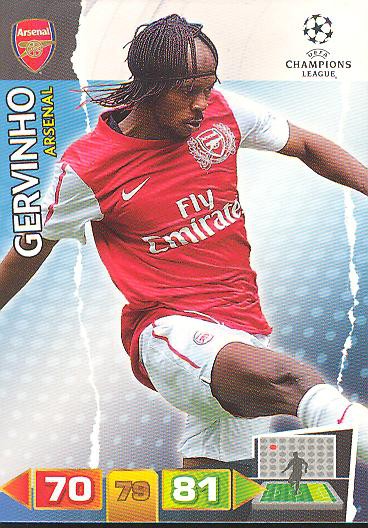 Gervinho - Panini Adrenalyn XL CL 11/12 - FC Arsenal