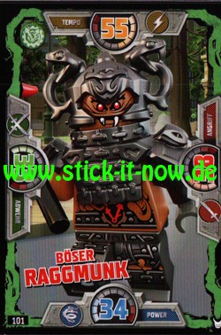 Lego Ninjago Trading Cards - SERIE 3 (2018) - Nr. 101