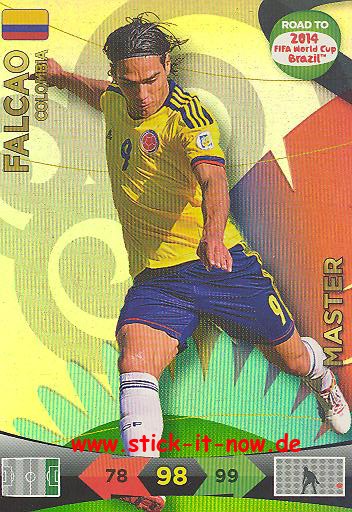 Panini Adrenalyn XL Road to WM 2014 - FALCAO - Master