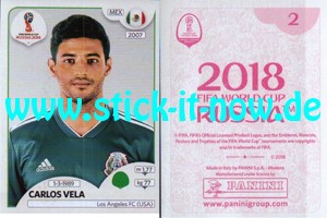 Panini WM 2018 Russland "Sticker" INT/Edition - Nr. 457