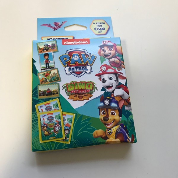 Paw Patrol "Dino Rescue" (2021) - Blister ( 9 Tüten + 1 Glitzer Sticker )