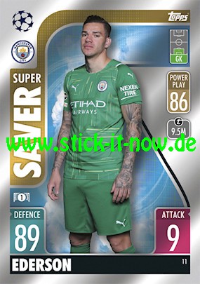 Match Attax Champions League 2021/22 - Nr. 11 (Super Saver)