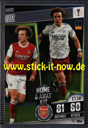 Topps Match Attax 101 (2021) - Nr. 182 ( Home & Away Kit )