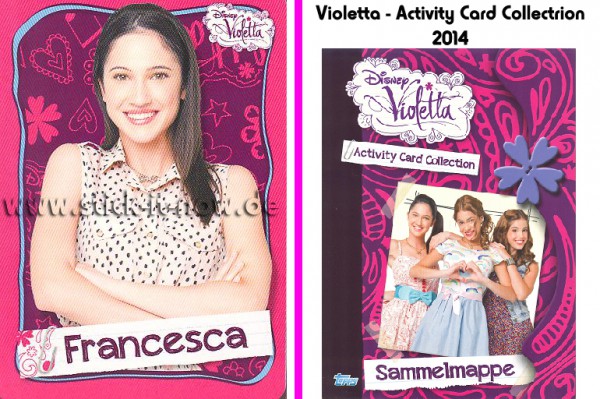 Disney Violetta - Activity Cards (2014) - Nr. 27